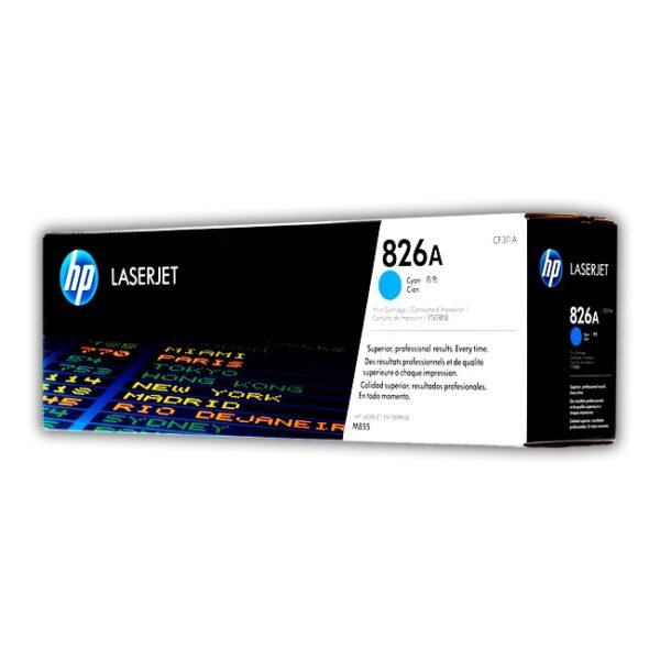 Cartucho de Toner HP CF311A Cyan 826A