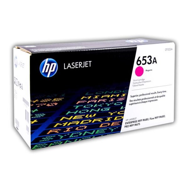 Cartucho de Toner HP CF323A Magenta 653A