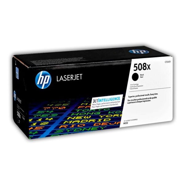 Cartucho de Toner HP CF360X Negro 508X