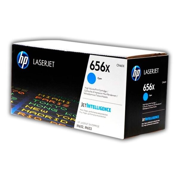 Cartucho de Toner HP CF461X Cyan 656X Original