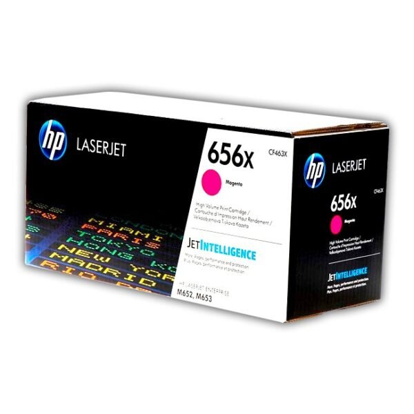 Cartucho de Toner HP CF463X Magenta 656X