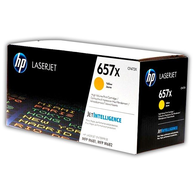 Cartucho de Toner HP CF472X Yellow 657X
