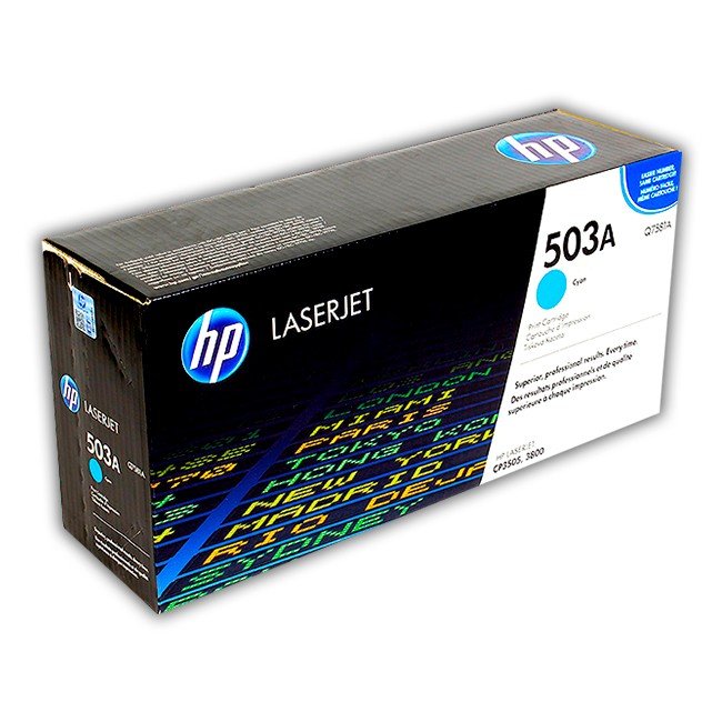 Cartucho de Toner HP Q7581A Cyan 503A