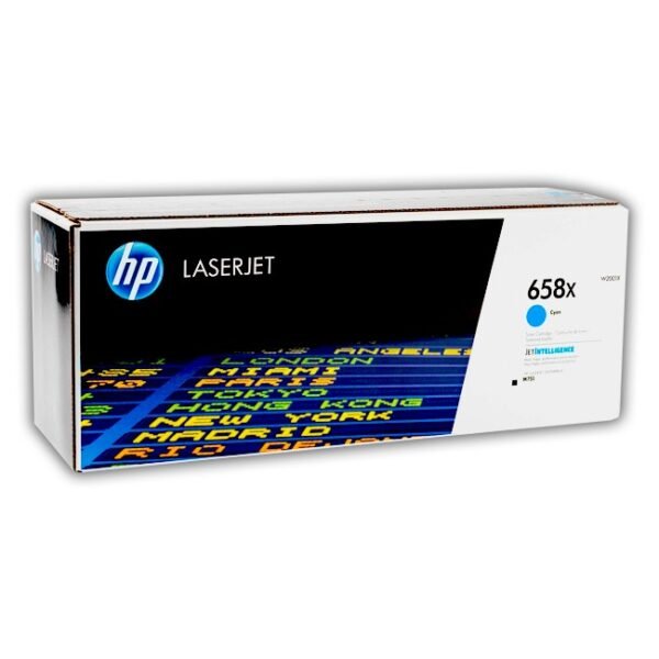 Cartucho de Toner HP W2001X Cyan 658X