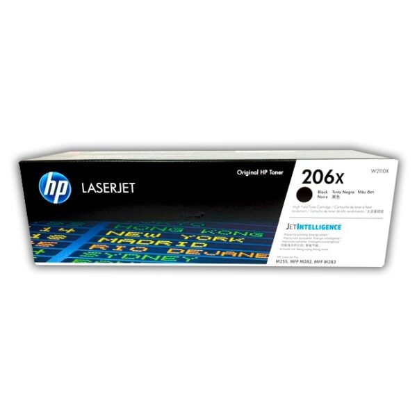 Cartucho de Toner HP W2110X Negro 206X