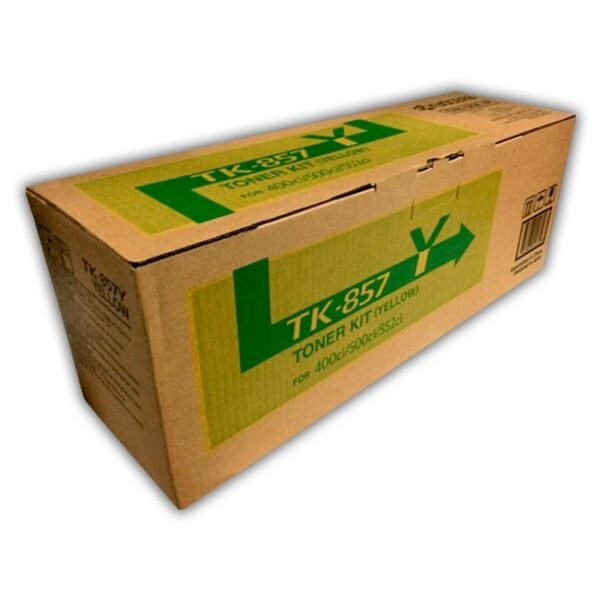 Cartucho de Toner Kyocera TK-857Y Original Yellow