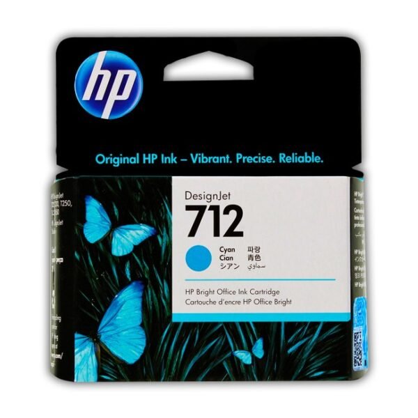 ▷Cartucho HP 712 Cyan 【 3ed67a Designjet T630 Tinta 】