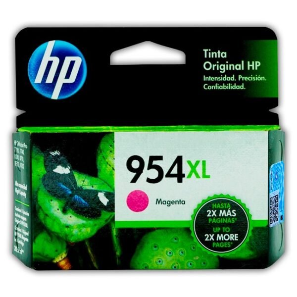 Cartucho HP 954xl Magenta Tinta L0S65AL Officejet 8740