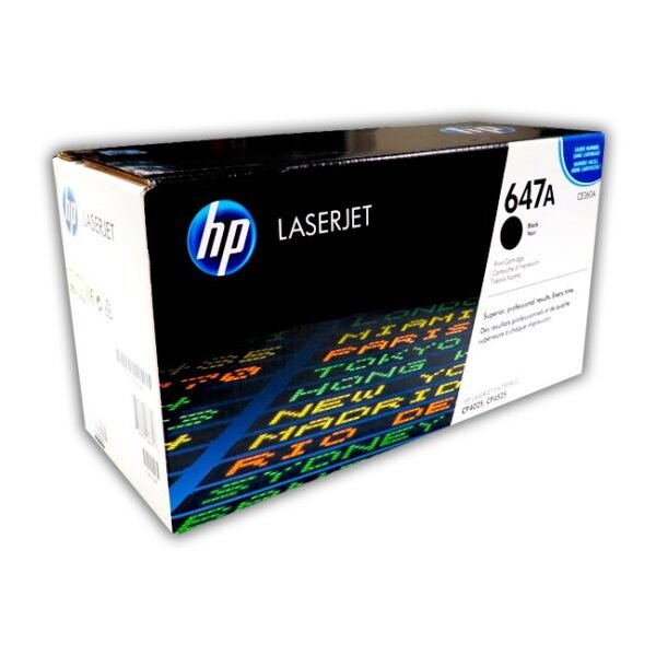 Cartucho de Toner HP CE260A Negro 647A Original