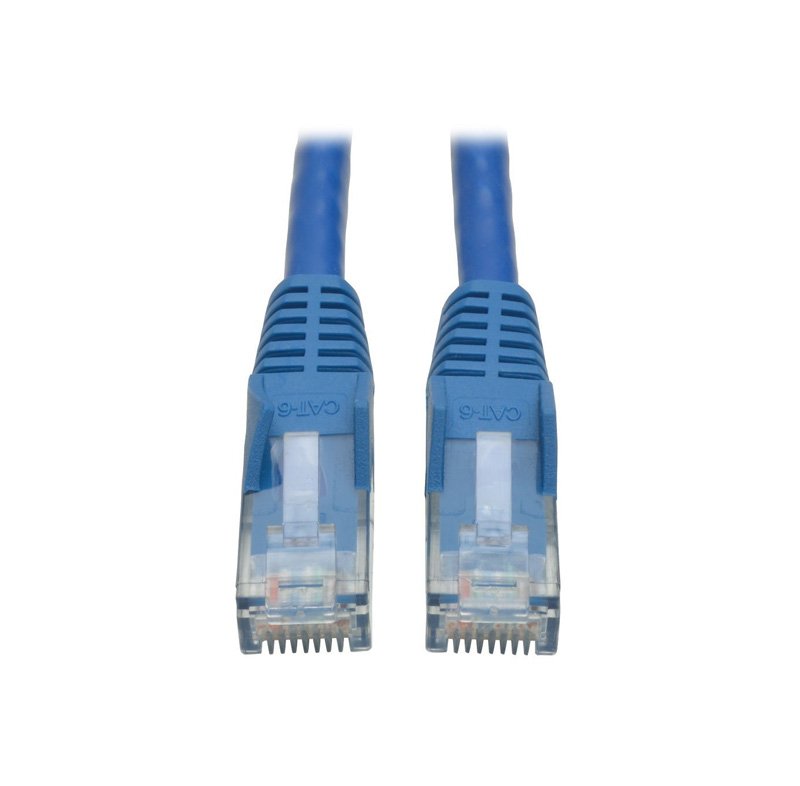 Cable Patch Moldeado Tripp-Lite N201-025-BL, Cat6 Gigabit RJ45, Snagless, Azul, 7.5 mts.