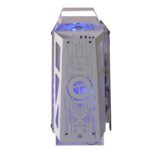 Case gamer TEROS TE-1311G, Mid Tower, USB 3.0 / USB 2.0, audio, ventilador ARGB, blanco - Imagen 2