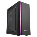 Case TEROS TE-1075N, Mid Tower, ATX, 250 W, USB 3.0 / 2.0, audio, negro.