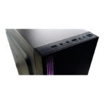 Case TEROS TE-1075N, Mid Tower, ATX, 250 W, USB 3.0 / 2.0, audio, negro. - Imagen 2
