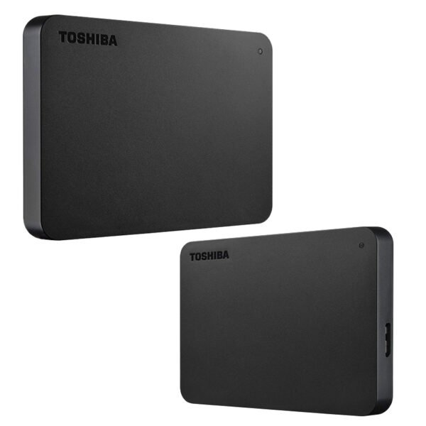 Disco duro externo Toshiba Canvio Basics, 1 TB, USB 3.0, 2.5”, Negro.