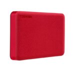 Disco Duro Externo Toshiba Portátil Canvio Advance, 2 TB, USB 3.0 / 2.0, Color: Rojo