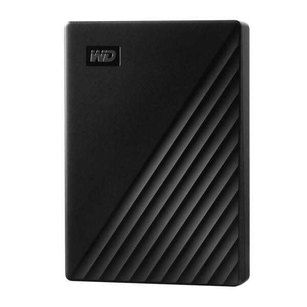 Disco duro externo portatil Western Digital My Passport, 5TB, USB 3.0/3.2 Gen 1, Negro
