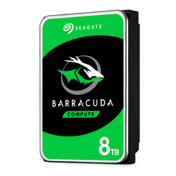 Disco duro Seagate Barracuda ST8000DM004, 8TB, SATA 6.0 Gb/s, 5400 RPM, 3.5”.