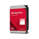 Disco duro Western Digital Red Plus NAS WD120EFGX, 12TB, SATA, 7200rpm, 3.5”, Cache 512MB