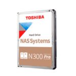 Disco duro Toshiba N300 PRO, 22TB, SATA 6.0 Gb/s, 7200rpm, 512MB Cache, 3.5”