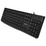 Teclado estándar TEROS TE-4067S, USB 2.0, negro