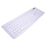 Teclado estándar TE-4069S, multimedia, USB 2.0, español, color blanco - Imagen 3