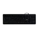 Teclado lavable TEROS TE-4065N, IPX7, USB, negro - Imagen 2