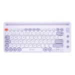 Teclado inalámbrico TEROS TE-4070S, 2.4 GHz, bluetooth 3.0 / 5.2, 80 teclas, blanco - Imagen 3