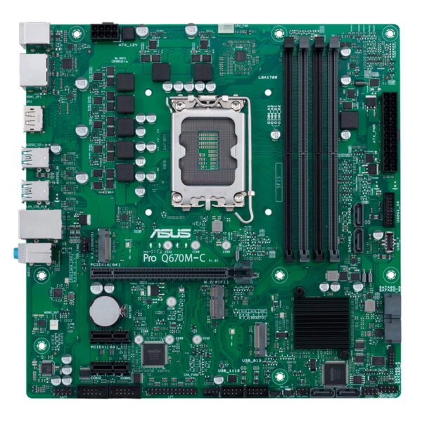 Motherboard Asus Pro Q670M-C-CSM, Chipset Intel Q670, LGA1700, mATX
