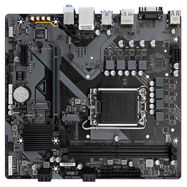 Motherboard Gigabyte B760M E (rev. 1.0) Chipset Intel B760, LGA1700, Micro ATX