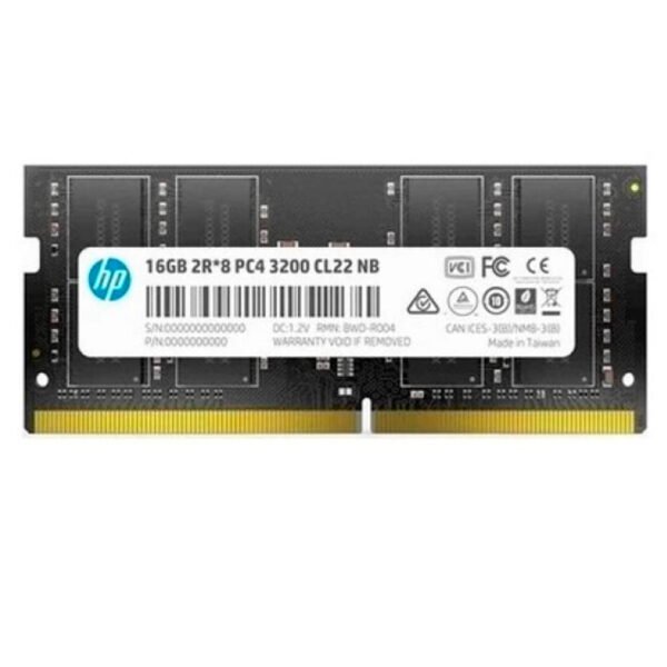 Memoria SO-DIMM HP S1 Series, 16GB DDR4 3200 MHz, CL-22, 1.20V, 260-Pin