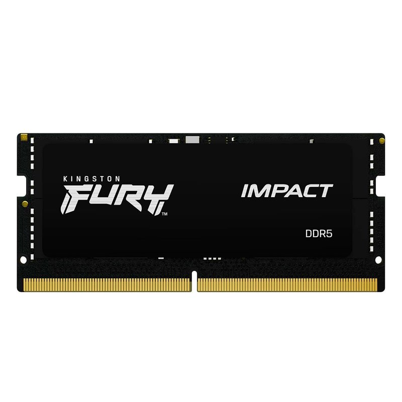 Memoria SO-DIMM Kingston Fury Impact 16GB DDR5-5600MT/s, PC5-44800, CL40, 1.1V, 262-pin