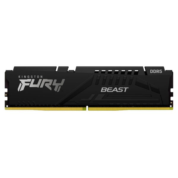 Memoria Kingston Fury Beast 16GB, DDR5-5200MT/s, PC5-41600, CL40, 1.25V, 288-Pines,XMP 3.0