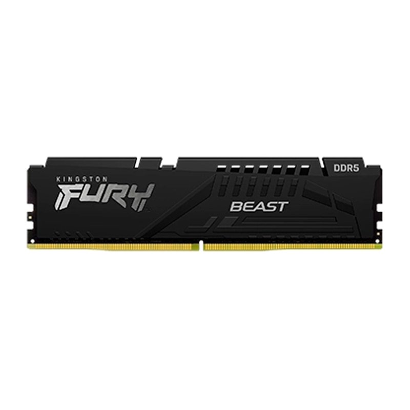 Memoria Kingston Fury Beast 8GB, DDR5-5200MT/s, PC5-41600, CL40, 1.25V, 288-Pines, XMP 3.0