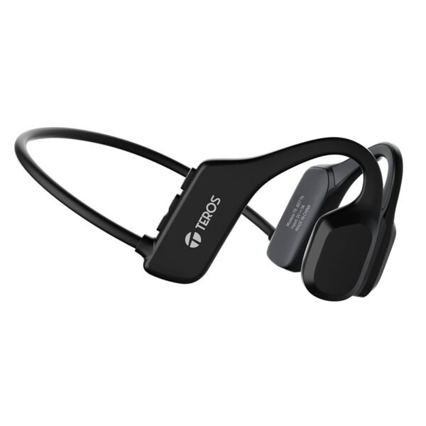 Audífonos de conducción ósea TEROS TE-8077N, bluetooth, negro