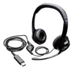 Auriculares Estereo (On-Ear) con microfono Logitech H390, Interfaz USB-A, Color negro - Imagen 3