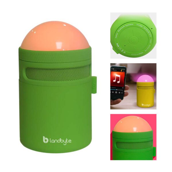 Parlante inalámbrico LandByte BV310, Bluetooth, Iluminación Led, recargable.