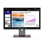 Monitor Plano Lenovo ThinkVision P24Q-40, 23.8” QHD/IPS/HDMI/DP/DP-OUT/USB-A/USB-B/USB-C