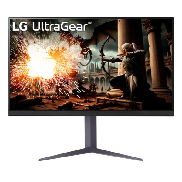 Monitor LG Gaming 31.5” UltraGear QHD IPS (2560x1440), 180Hz, HDMIx2/DPx1/Headphone-Out x1