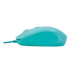 Mouse óptico TEROS TE-1227S, 800-1200-1600 DPI, USB, 4 botones, color verde - Imagen 3