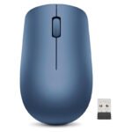 Mouse LENOVO 530, Interfaz sensor óptico, 1200DPI, 3 botones, Color abismo azul
