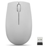 Mouse Inalambrico Compacto Lenovo 300, Color Gris Artico. - Imagen 2