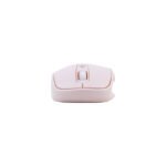 Mouse inalámbrico TEROS TE-1234S, 2.4GHz, 6 botones, USB, rosado - Imagen 2