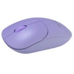 Mouse óptico inalámbrico TEROS TE-1219S, 1000 DPI, receptor USB, 3 botones, color morado - Imagen 2