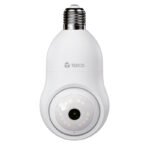 Cámara foco inteligente TEROS TE-90604W, socket E27, 3 MP, luz LED 5W, Wi-Fi