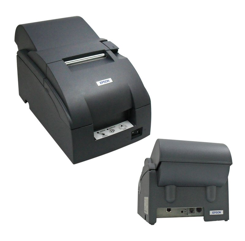 Impresora Epson TM-U220A, matriz de 9 pines, velocidad de impresión 4.7 - 6.0 lps.