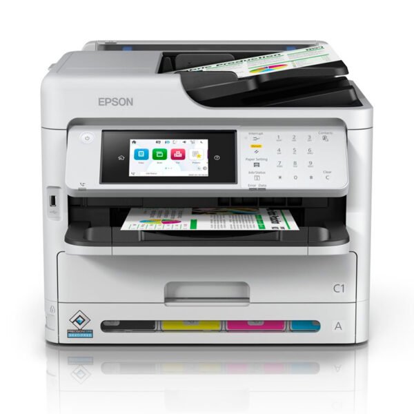Multifuncional a color Epson WorkForce Pro WF-C5891, Imprime/Escanea/Copia/Fax/LAN/WiFi.