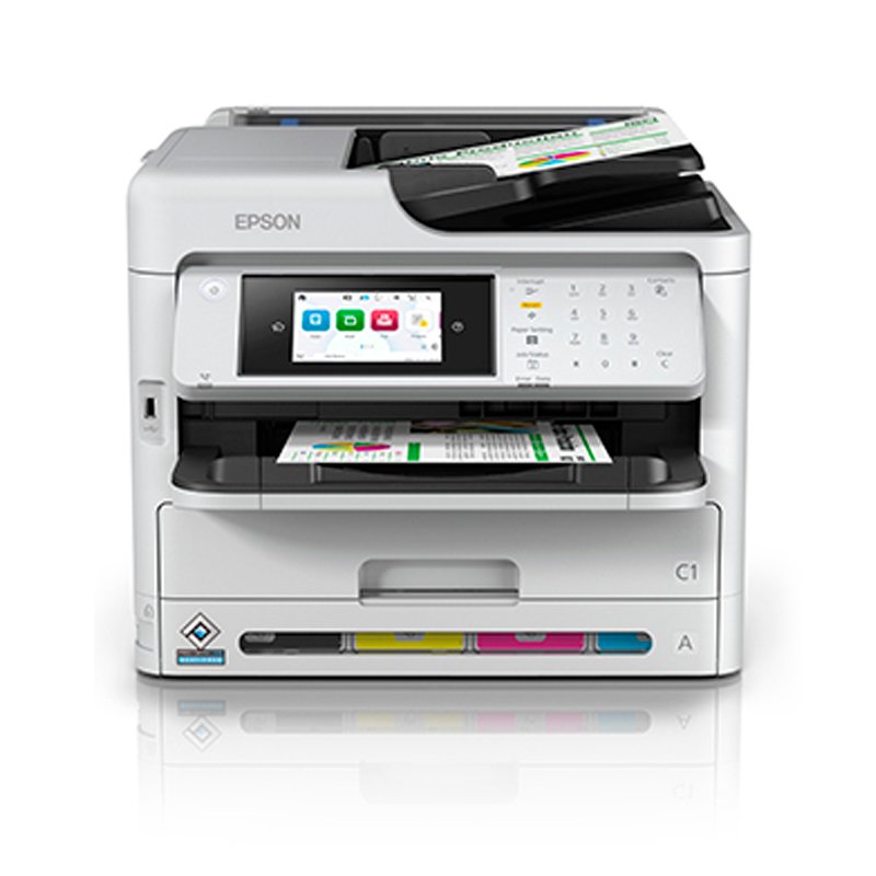Impresora Multifuncion Epson WorkForce Pro WF-C5890 Imprime/Escanea/Copia/Fax/LAN/WiFi/USB