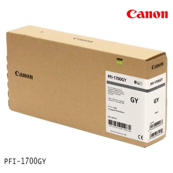 Tanque de Tinta Canon PFI-1700GY Gris