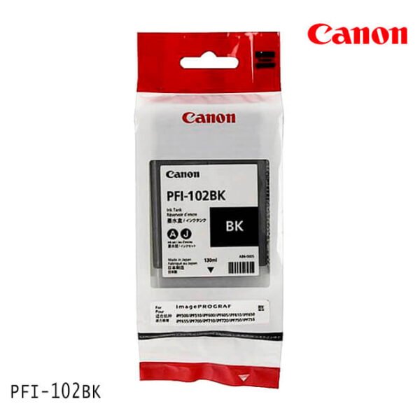Cartucho de Tinta Canon PFI-102BK Black