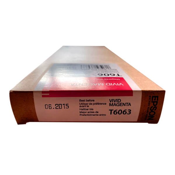 Tinta Epson T606300 original T6063 Magenta